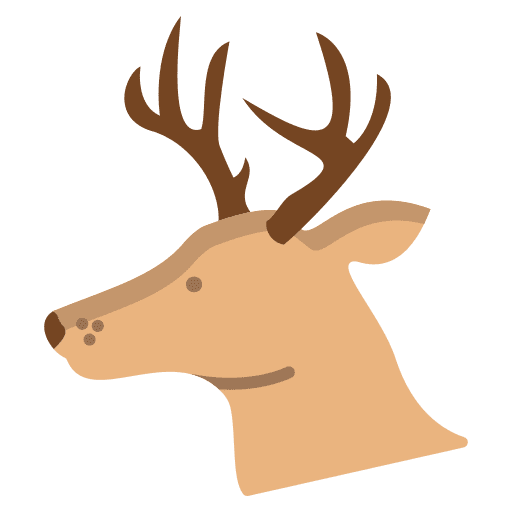 Deer mammal winter animals icon Deer mammal winter animals icon