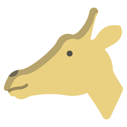 Giraffe mammal zoo zoology icon Giraffe mammal zoo zoology icon