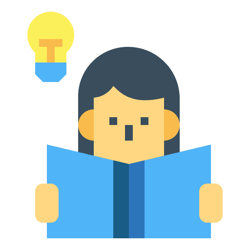 Reading learning read education icon Reading learning read education icon