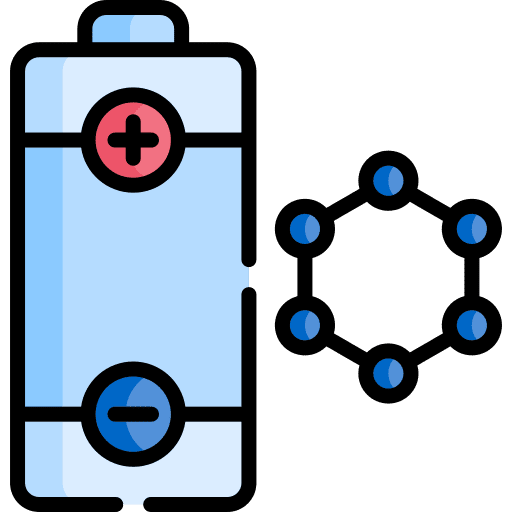 Battery technology battery electronics icon Battery technology battery electronics icon