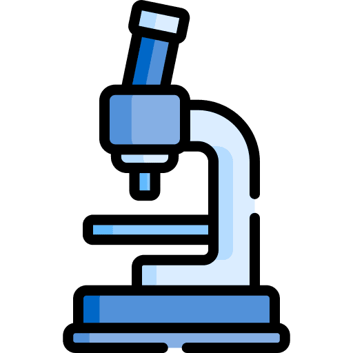 Microscope science laboratory scientific icon Microscope science laboratory scientific icon