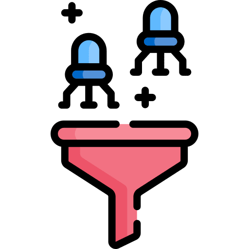 Nanobot filter nanobot machine icon Nanobot filter nanobot machine icon
