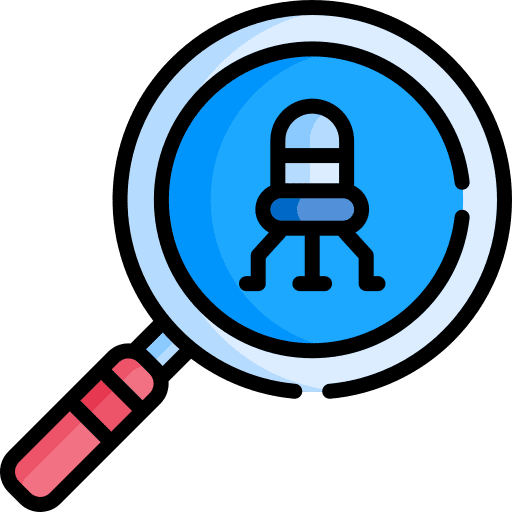 Nanobot research microscopic robotics icon Nanobot research microscopic robotics icon