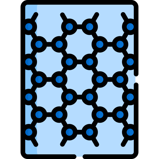Nanotechnology nano tube education icon Nanotechnology nano tube education icon