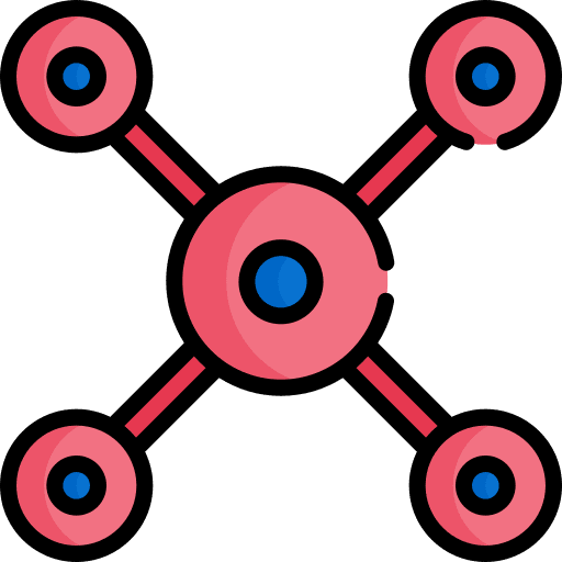 Nanotechnology technology innovation future icon Nanotechnology technology innovation future icon