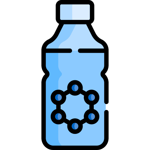 Water bottle water bottle education nano icon Water bottle water bottle education nano icon