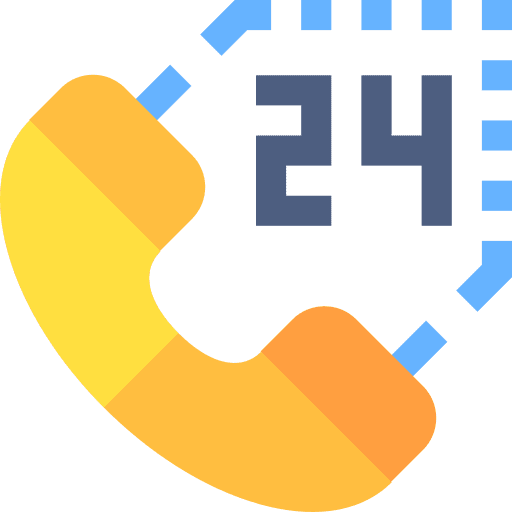 24 hours 24 hours call call center agent icon