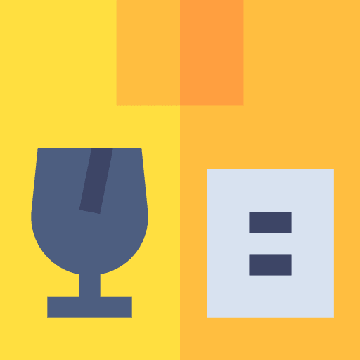 Box shipping and delivery packaging delivery icon