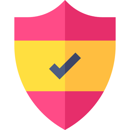Safety protected technology safety icon