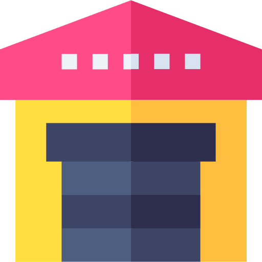 Warehouse factories factory data warehouse icon