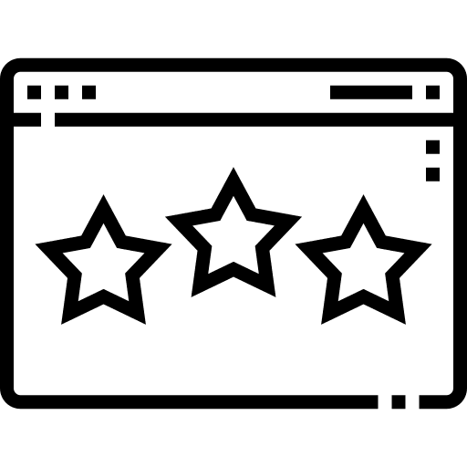 Rating browser rate rating icon Rating browser rate rating icon
