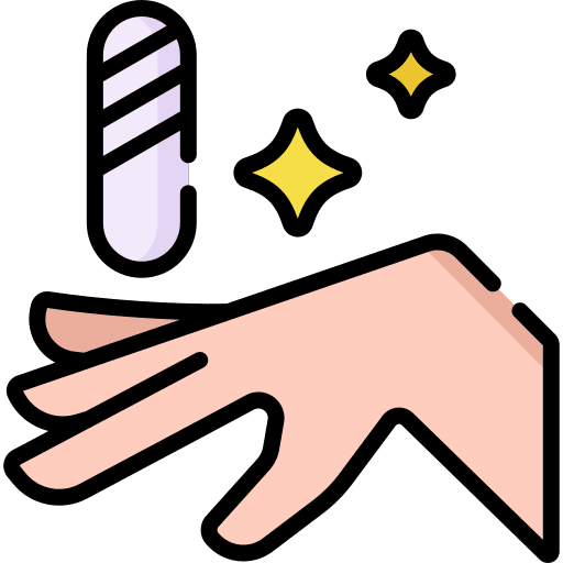Manicure finger nail nail file icon