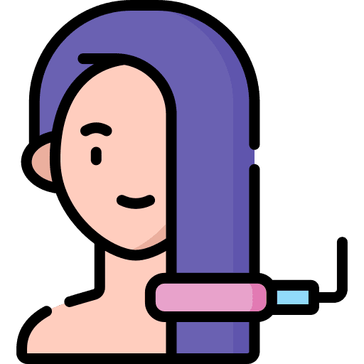 Hair straightener beauty hair straightener people icon Hair straightener beauty hair straightener people icon