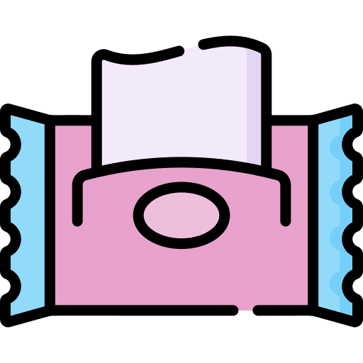 Makeup remover wipes make up beauty grooming icon Makeup remover wipes make up beauty grooming icon