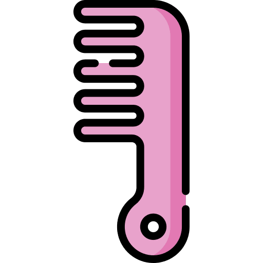 Hair comb accessory tool comb icon Hair comb accessory tool comb icon