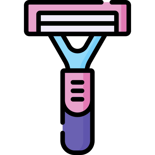 Razor blade beauty shave icon Razor blade beauty shave icon