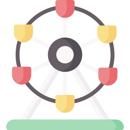 Ferris wheel ferris wheel funfair attraction icon