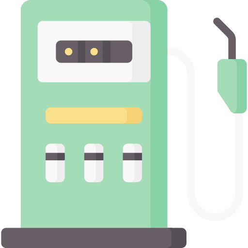 Gas station transport fuel station fuel icon