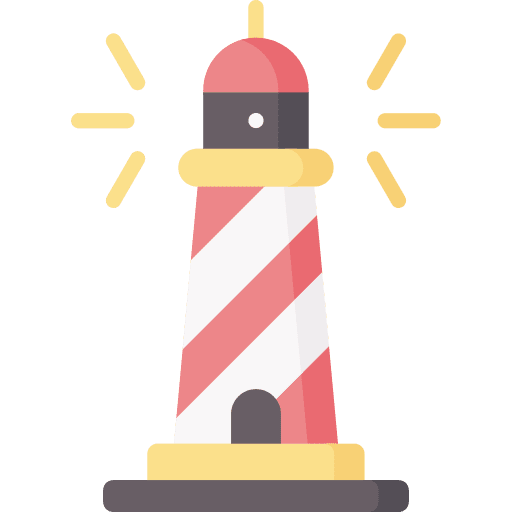 Lighthouse building tower lighthouse icon