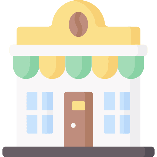 Coffee shop cafeteria coffee shop commerce icon