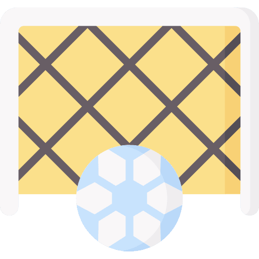 Football field soccer football field sports and competition icon