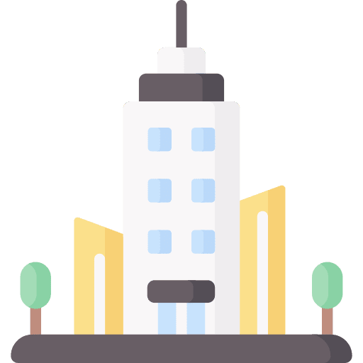 Skyscraper skyscraper enterprise office icon