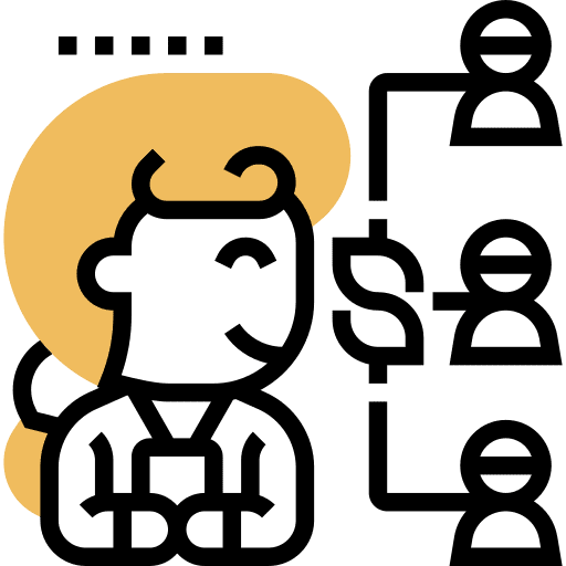 Accounting account manager investment icon Accounting account manager investment icon