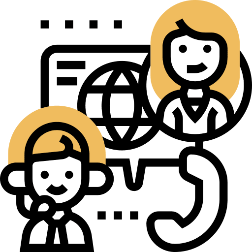 Customer service customer support service help icon