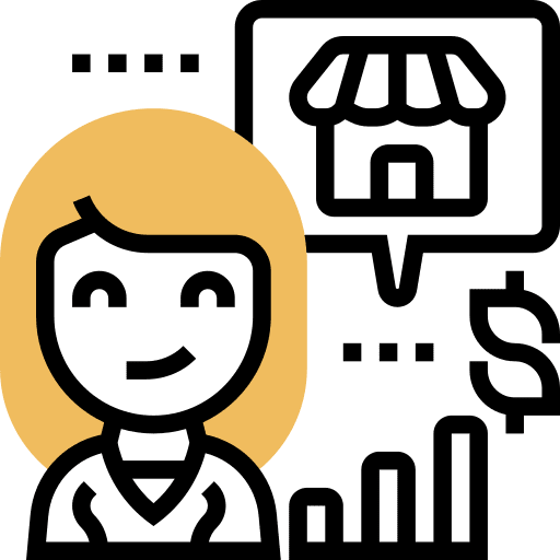 Sales commercial marketing statistics icon Sales commercial marketing statistics icon