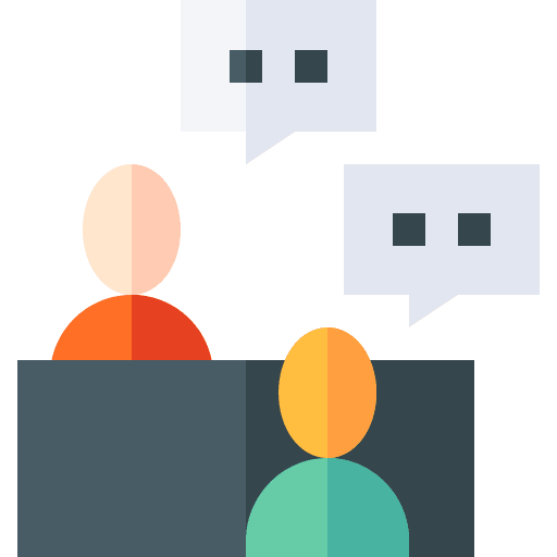 Interview business business and finance human resources icon