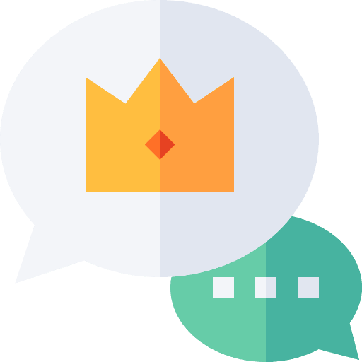 Success motivation chat message icon Success motivation chat message icon
