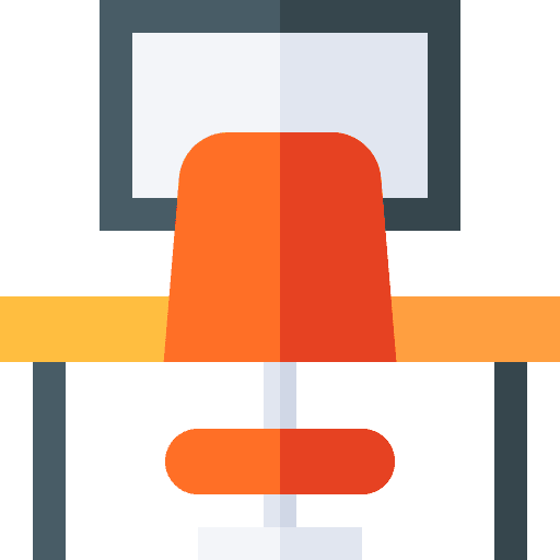 Workplace furniture workspace computer icon