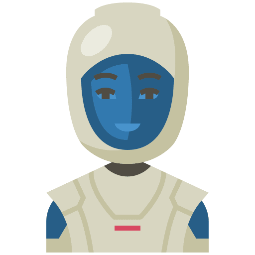 Astronaut avatar profession job icon