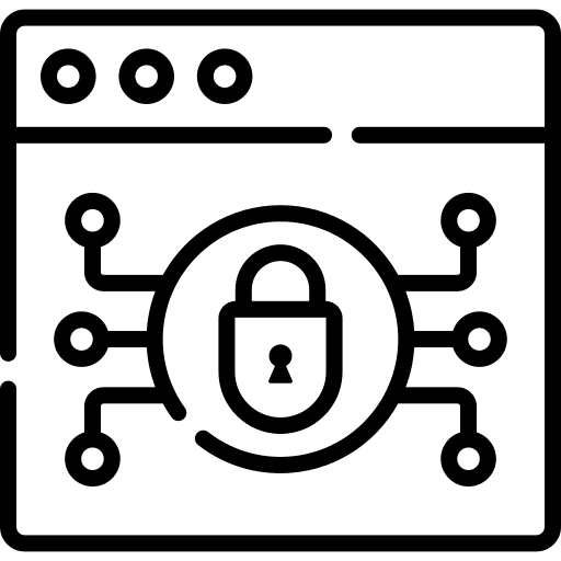 Encryption encryption lock protection icon
