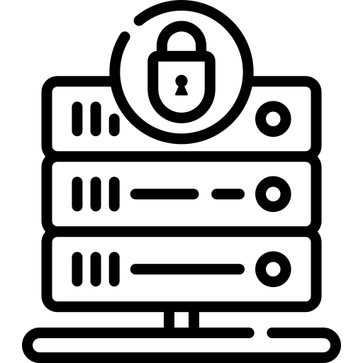 Lock web database lock icon Lock web database lock icon