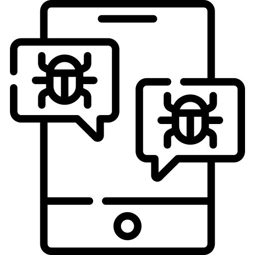 Infected infected piracy malware icon Infected infected piracy malware icon
