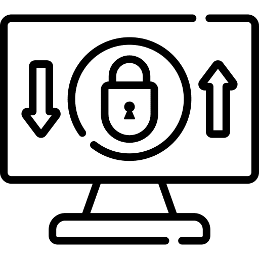 Ransomware ransomware lock computer icon Ransomware ransomware lock computer icon
