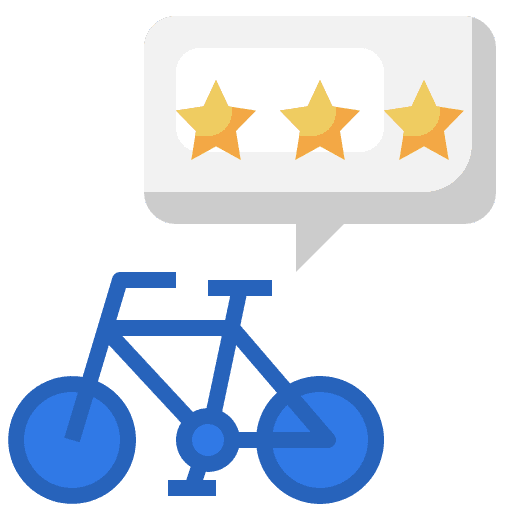 Review sports smartphone cycling icon Review sports smartphone cycling icon