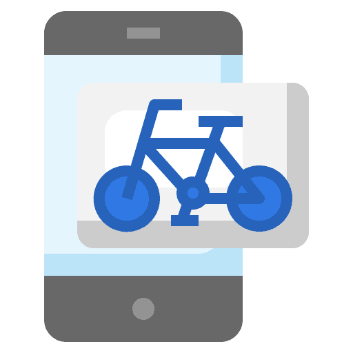 Smartphone sports hobbies and free time mobile icon Smartphone sports hobbies and free time mobile icon