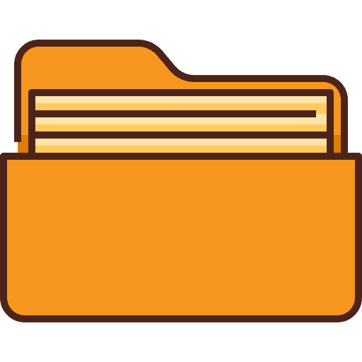 Folder repository folder file storage icon Folder repository folder file storage icon