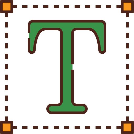 Text box text field edit tools text box icon