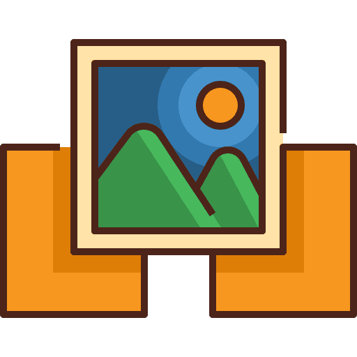 Image gallery landscape ui icon Image gallery landscape ui icon