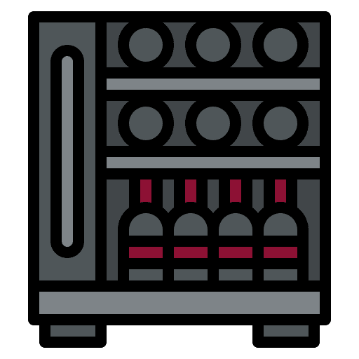 Wine cooler wine cooler fridge wine bottle icon Wine cooler wine cooler fridge wine bottle icon