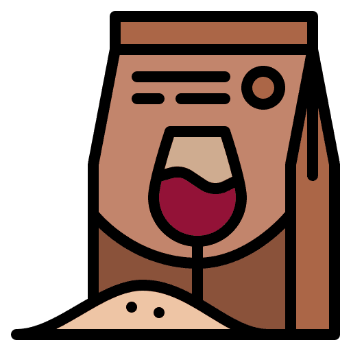 Yeast yeast winery bag icon Yeast yeast winery bag icon
