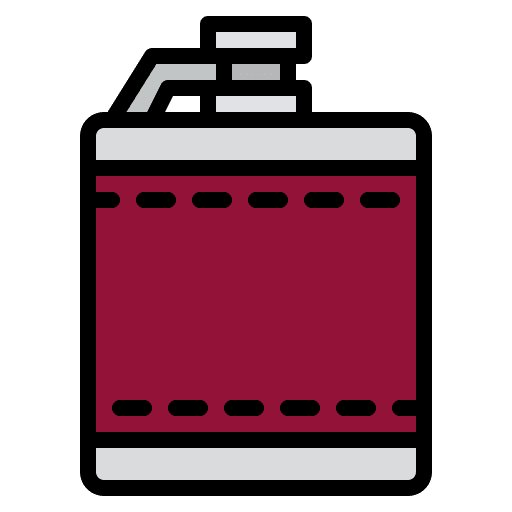 Flask food and restaurant alcohol winery icon Flask food and restaurant alcohol winery icon