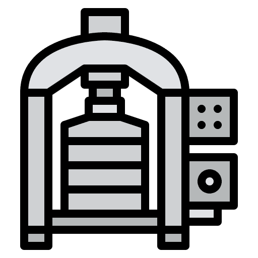 Pressing vineyard process making icon Pressing vineyard process making icon