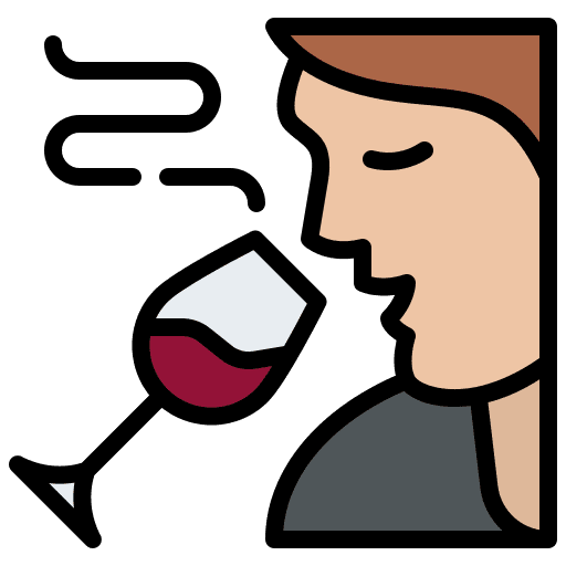 Wine tasting food and restaurant wine tasting glass icon Wine tasting food and restaurant wine tasting glass icon