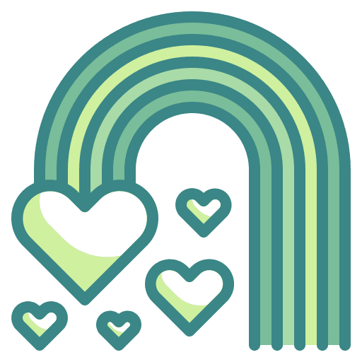 Rainbow climate miscellaneous pride icon