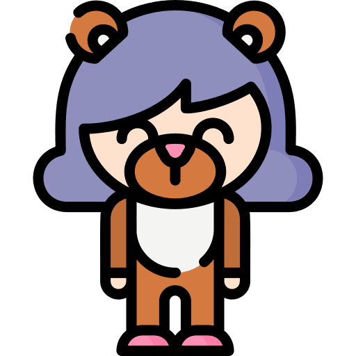 Bear kid and baby animal bear icon Bear kid and baby animal bear icon