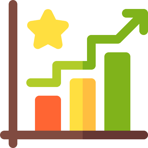 Bar graph bars graphic finances icon Bar graph bars graphic finances icon